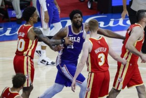  恩比德统治内线无人可挡，费城主场大胜公牛稳居东部前三